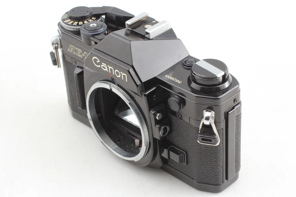 [Exc+5] Canon AE-1 Black New FD 35-70mm f3.5-4.5 35mm SLR Film Camera JAPAN - Image 3 of 4