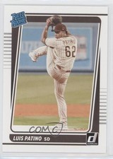 2021 Panini Donruss Rated Rookies Luis Patino #55 7at
