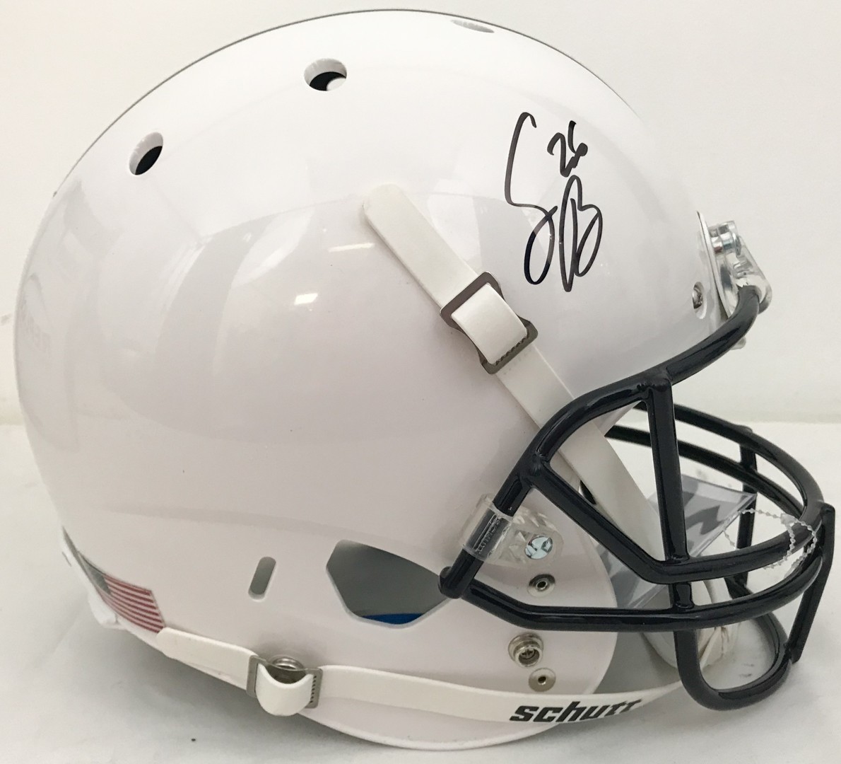 Saquon Barkley Autographed Signed Penn State Nittany Lions Full-Size Helmet 