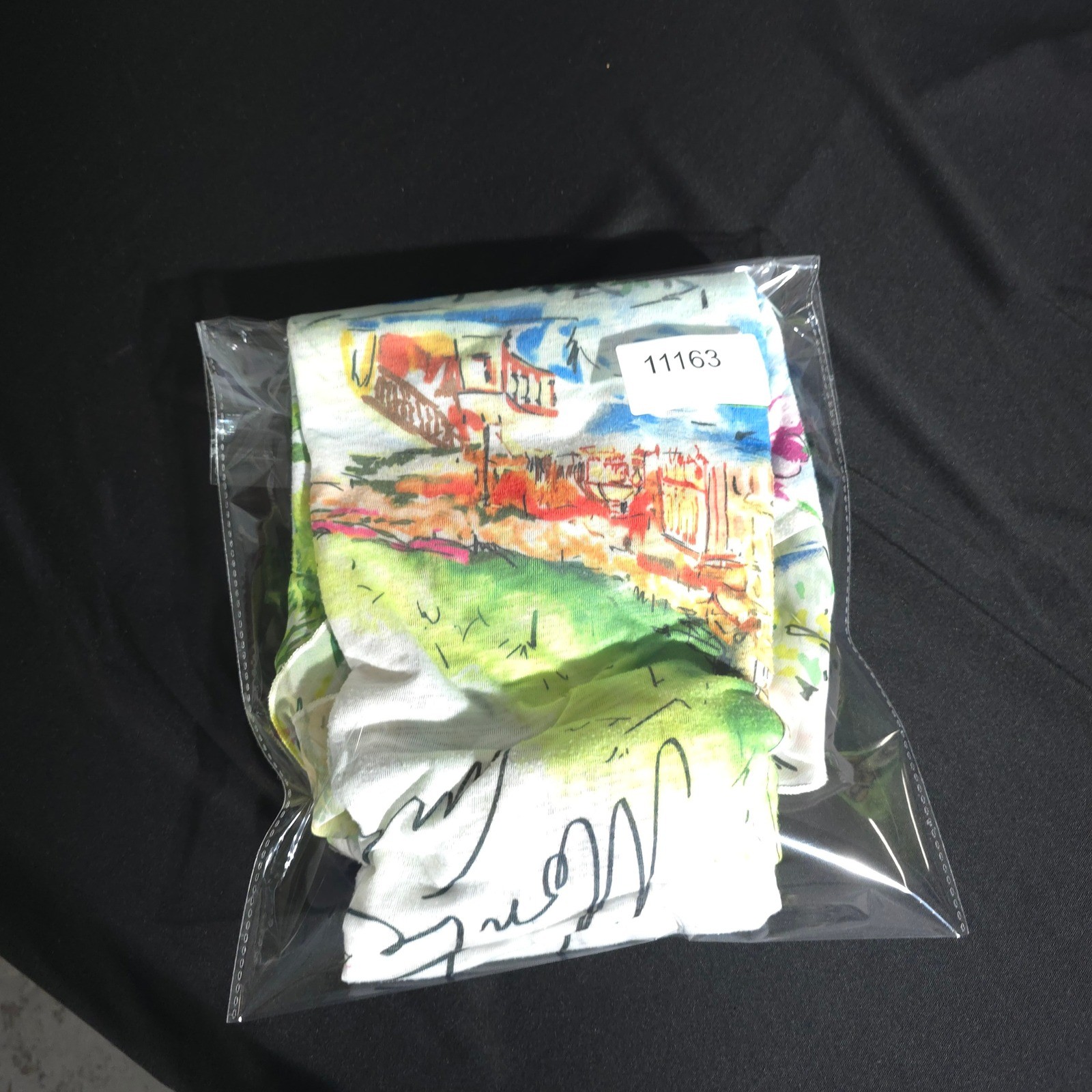 Jess & Jane Monte Carlo Floral Print Long Sleeve Tunic Top Womens Sz XL USA