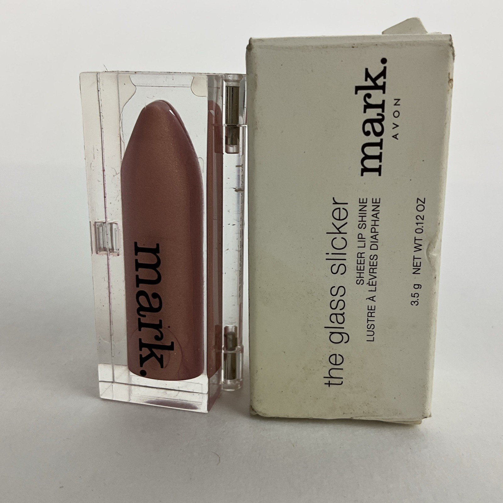 Avon the glass sticker sheer lip shine Clairvoyant 0.12 Oz NIB