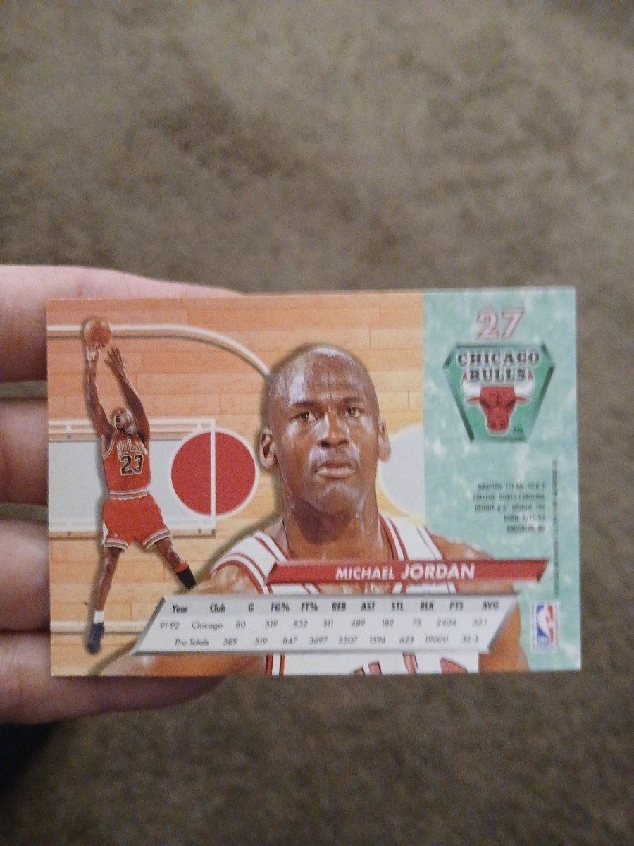 1992-93 Fleer Ultra Michael Jordan #27 missing number 