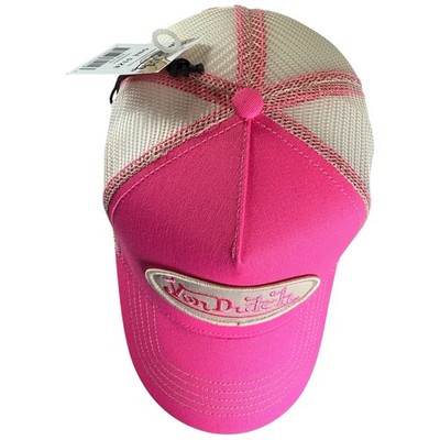 Von Dutch Mesh Snapback Trucker Hat (HOT PINK) One Size 