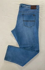 Buffalo by David Bitton Axel Slim Stretch Denim Jeans. Medium Wash, Men's 42X34.