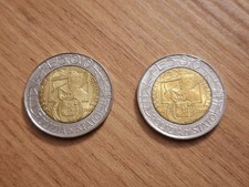 Moneta Da 500 Lire Polizia di Stato 1947-1997 50° Anniversario