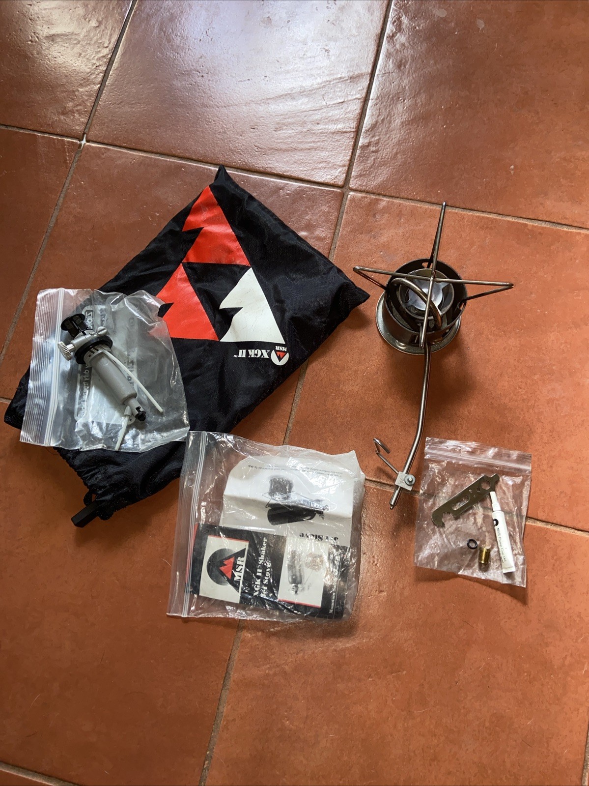 MSR XGK II Stove with pump