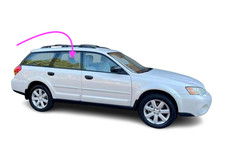 Fits:2005-2007 Saab 9-2.5i, 02-2007 Subaru Impreza Station Rear Right Door Glass
