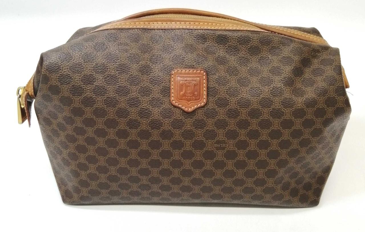 Big Pouch Model Macadam Pattern Brown CELINE - image 1