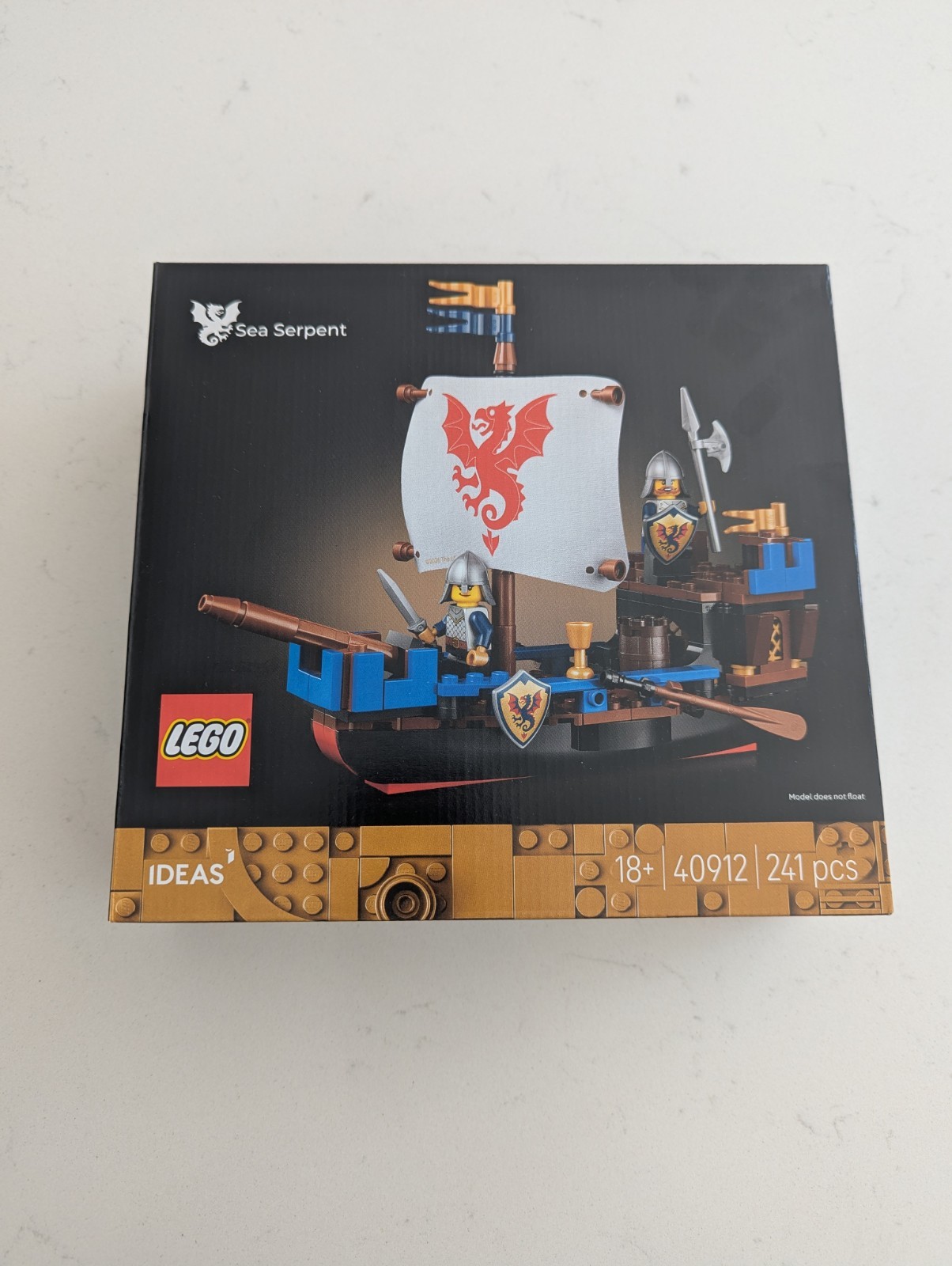 LEGO Ideas Sea Serpent (40912) GWP 241 Pieces. Brand New Sealed
