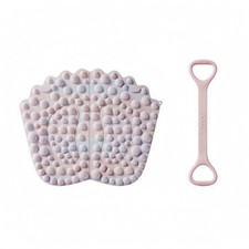 2 Pieces EVA Acupressure Mat Set Firm Figure-Eight Resistance Band