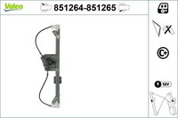 Valeo Fensterheber 851264 FüR X5 E70 Bmw Xdrive