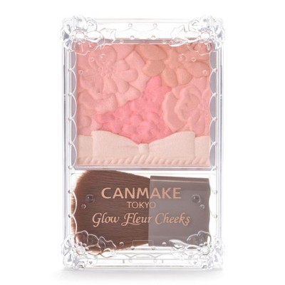 CANMAKE Powder Cheeks Brighten moisturize Glossy Highlight 18 Thigh Whip Fleu