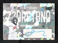 2022 Leaf Metal Draft Bound Silver Crystals 2/25 Jaquarii Roberson Auto 04tw