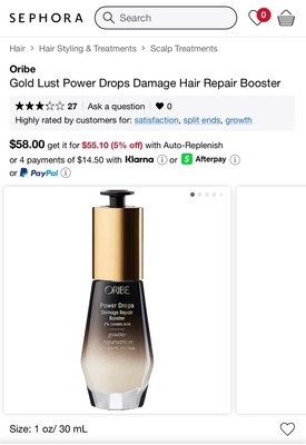 Oribe Power Drops