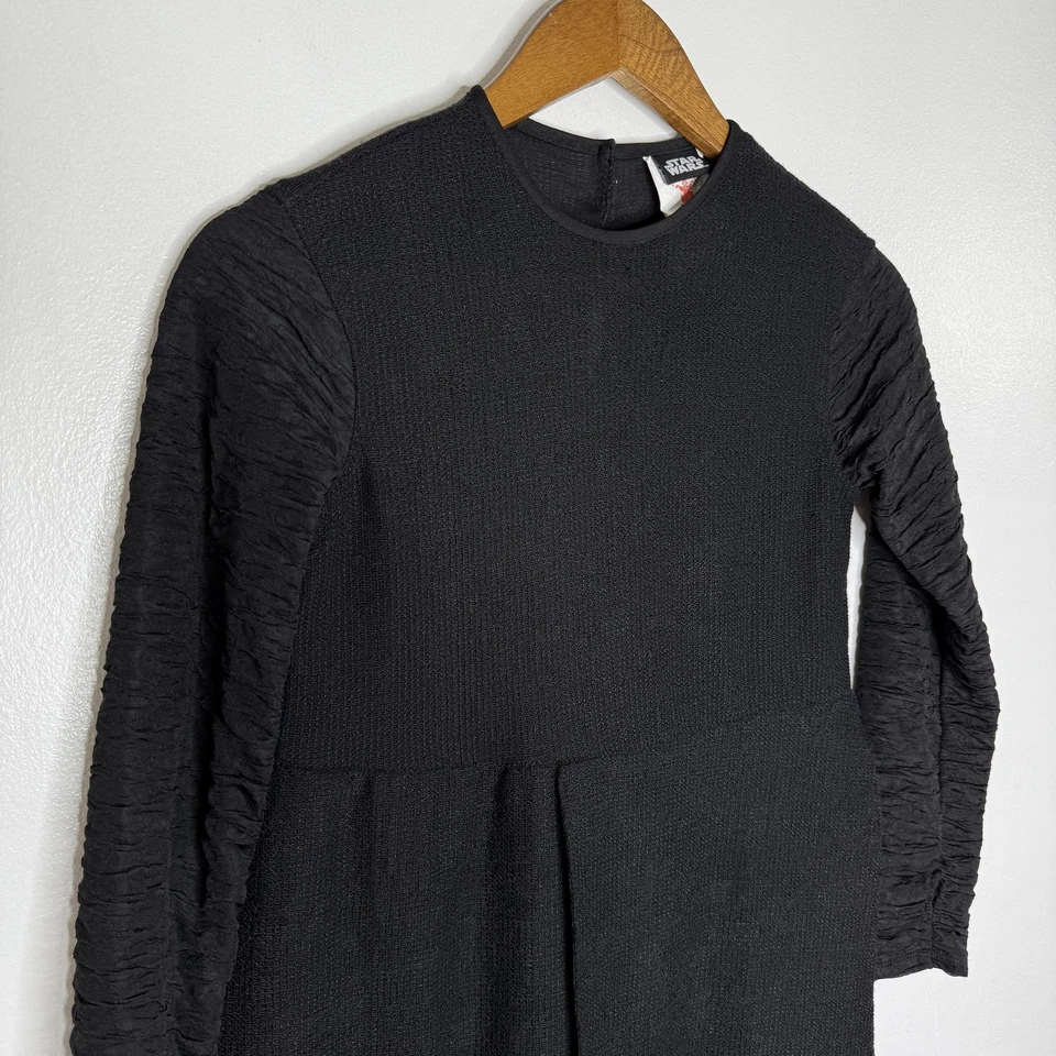 星球大战 Kylo Ren 服装 儿童 中号 黑色 豪华 Rubie's — 第 4/4 张图片