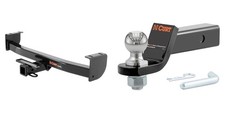 Curt Trailer Hitch Tow Kit 2in Receiver 2in Ball Mount Pin Clip - 13264 Curt Trailer Hitch Tow Kit 2in Receiver 2in Ball Mount Pin Clip - 13264