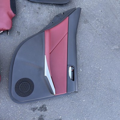 14-20 LEXUS IS IS250 IS350 F-SPORT COMPLETE INTERIOR ASSEMBLY RED