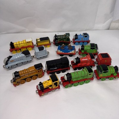 VTG Thomas & Friends Take Along Diecast Train Lot Of 15 2002 2006 Learning Curve
