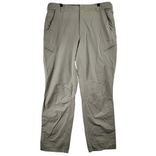 Simms Guide Series Fishing Pants Mens 38 Tan Outdoor Hiking Utility Quick Dry