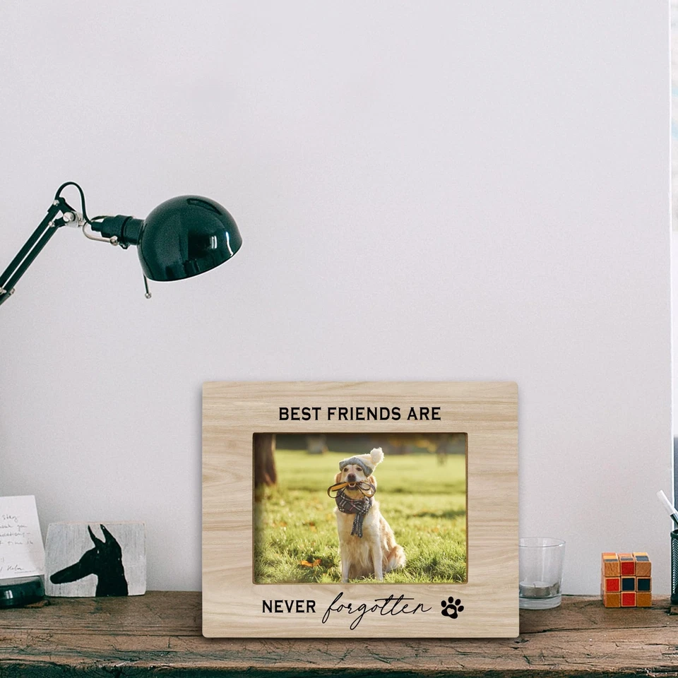 Pet Memorial Picture Frame, Pet Memorial Gifts, Pet Picture Frame, Dog Memori... - Image 3 of 4