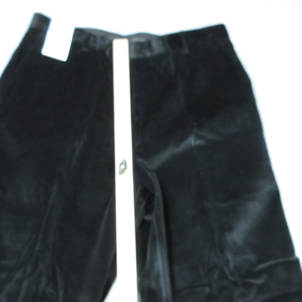 Pantalones de pana Claiborne Luxe para hombre 36x32 Negro Urban Retreat Frente plano MWRU2328 Foto 4 de 4