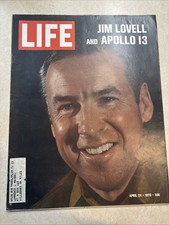 Life Magazine - April 24, 1970 - Jim Lovell and Apollo 13 LABEL