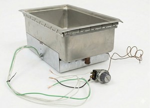 Used Wells SS-206TD Built-In 12"x20" Hot Food Well with Drain