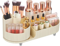 Make Up Kosmetik Organizer, 360° Drehbarer Make Up Pinsel Organizer, GroßEr Kapa