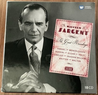 Sir Malcolm Sargent: The Great Recordings: Warner Classics 18 CD Box Set