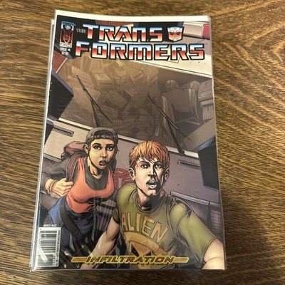 Transformers Infiltration 1-6 Set w/ Variants (2006, IDW)