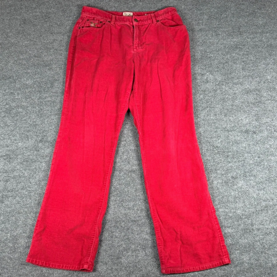 复古 American Living 灯芯绒经典直筒裤 10 码秋装工作服 — 第 2/4 张图片