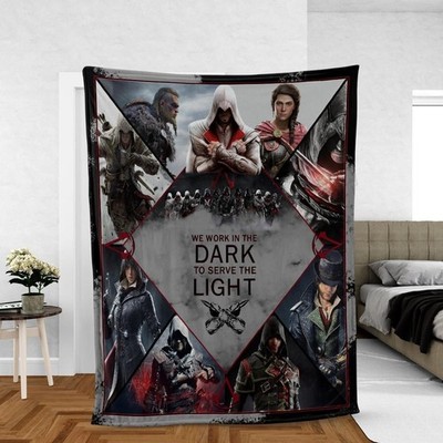 We work in the dark to serve the light Assassin's Creed Blanket
