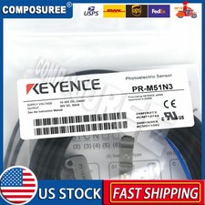KEYENCE PR-M51N3 Photoelectric Sensor PRM51N3 New In Box One Free Shipping