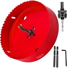 6 Inch Hole Saw for Making Cornhole Boards - Heavy Duty Steel - Corn Hole Dri...