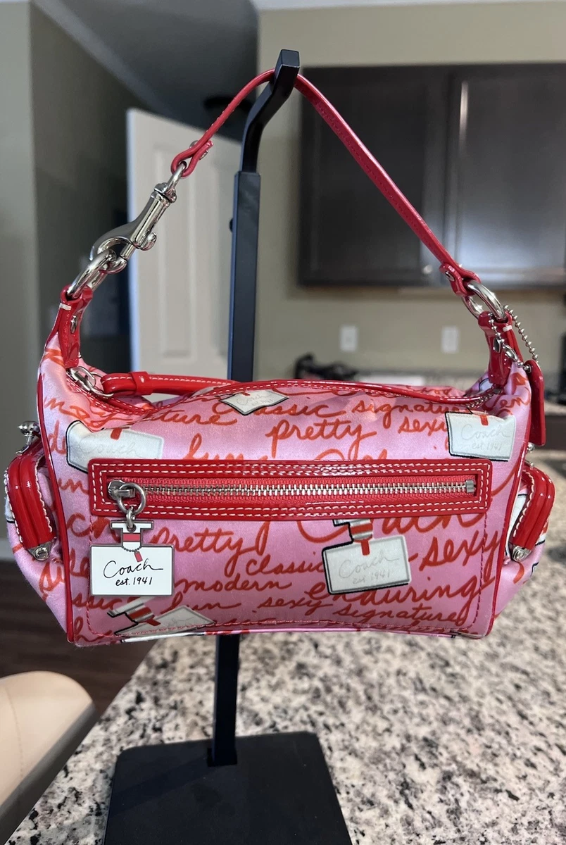COACH ホーボーバッグ ワンショルダー レザー クロワッサン型 ピンク Coach ピンク ショルダーバッグ バッグ & ハンドバッグ 女性用 | eBay