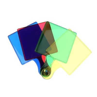 4 Stück Acryl Farbfilter Experimentiergeräte Laborartikel