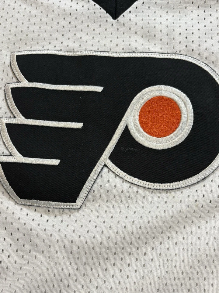VERDADERA Camiseta Vintage Años 90 CCM Philadelphia Flyers Cosida Juvenil XL Hecha en EE. UU. Foto 3 de 4