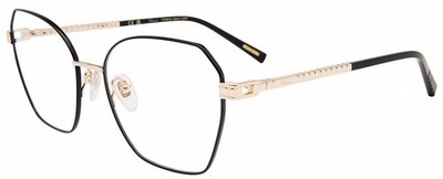 Chopard VCHL25M 08MZ Titanium Eyeglasses Frame Women's Gold/Copper Full Rim 55mm