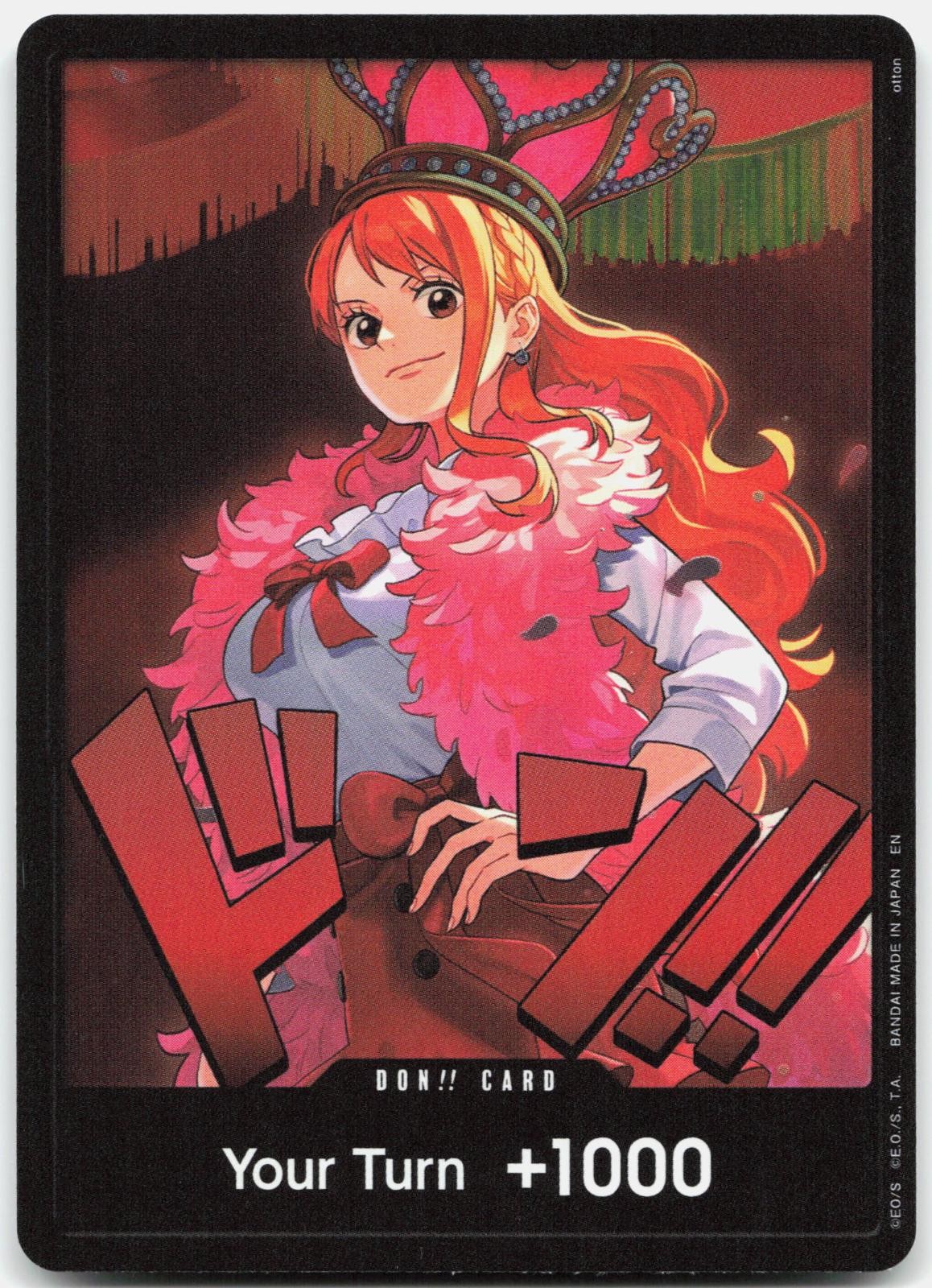 DON!! Card (Nami) Extra Booster: One Piece Heroines Edition One Piece Foil LP