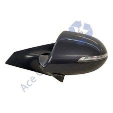 Kia Sportage Mk3 14-15 Passenger Left Powerfold Wing Mirror Pearl Whit