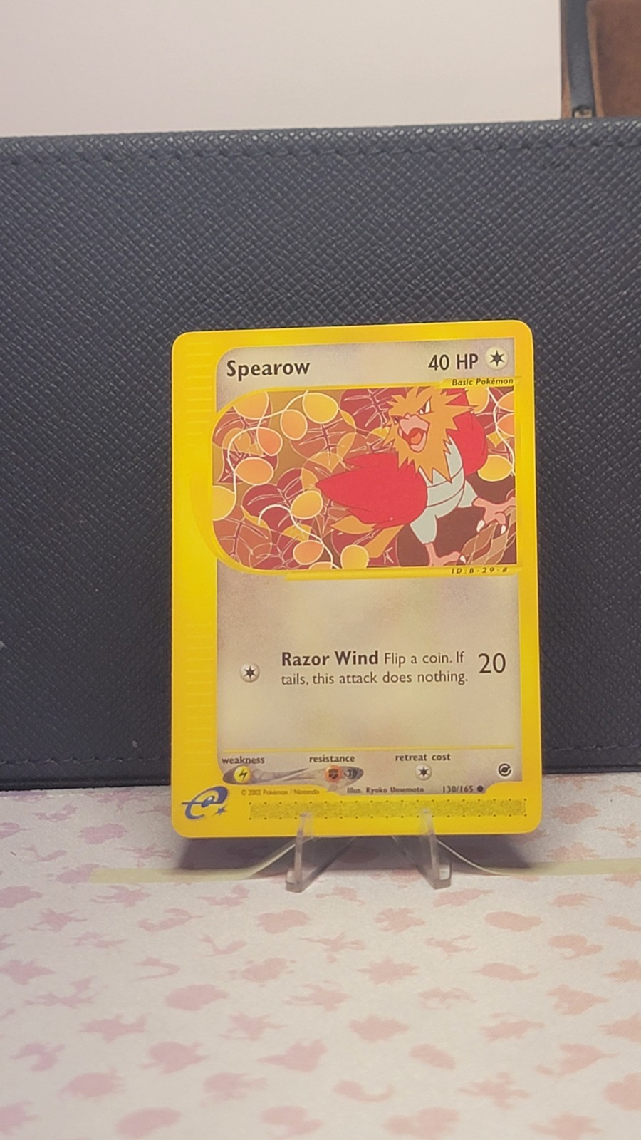 Pokemon Card - Expedition 130/165 - SPEAROW (common) 