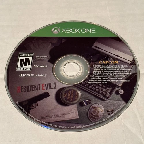 Resident Evil 2 Microsoft Xbox One - GAME DISC ONLY
