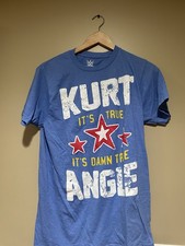 WWE Kurt Angle Wrestling T Shirt Size ADULT SMALL