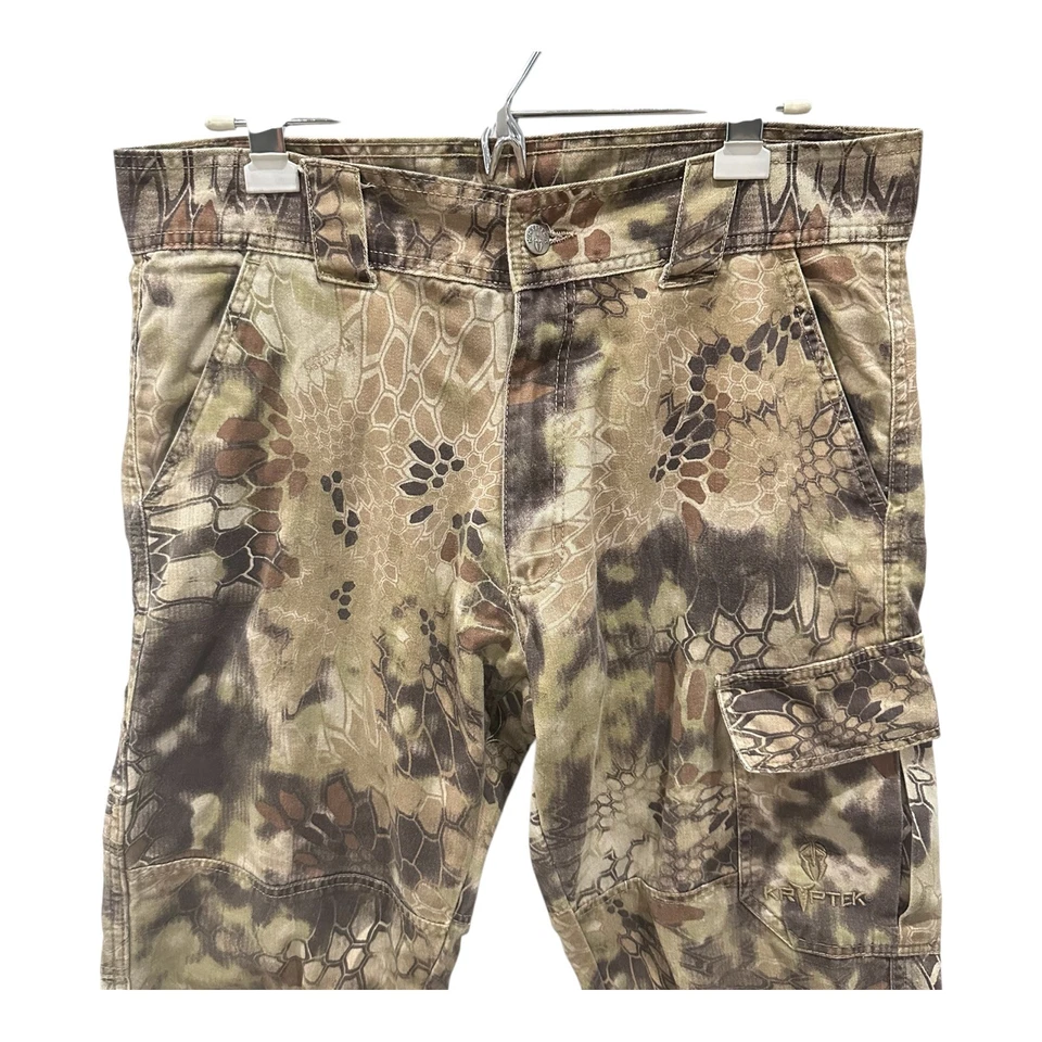 Kryptek Highlander Camo Pants Men’s Size 34x33 Hunting Tactical Brown Cargo - Image 2 of 4
