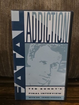Fatal Addiction Ted Bundy Final Interview W/ Dr. James Dobson VHS Serial Killer