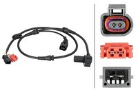 Hella Sensor, Raddrehzahl Beidseitig, Links, Rechts, Vorderachse U.A. FüR Audi