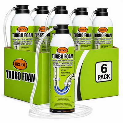 #ad Turbo Foam Drain Foam Cleaner Expanding Enzyme Formula Deep Cleans Pipes ... $247.00