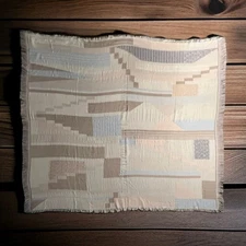 Multicolor Abstract Print Blanket Scarf