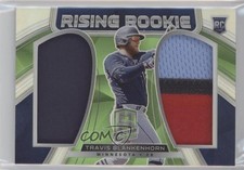 2021 Panini Spectra Neon Green Prizm 22/25 Travis Blankenhorn #RR-TB s3g