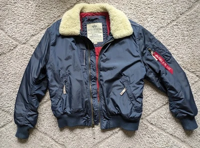 Alpha Industries Injector III Bomber Jacke XXL rep. Blue Blau - Bild 1 von 4